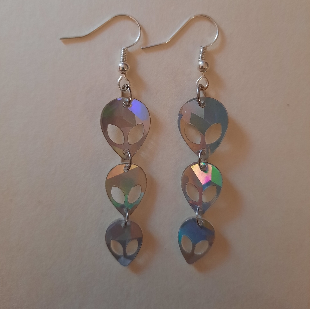 Alien Earrings Dangle